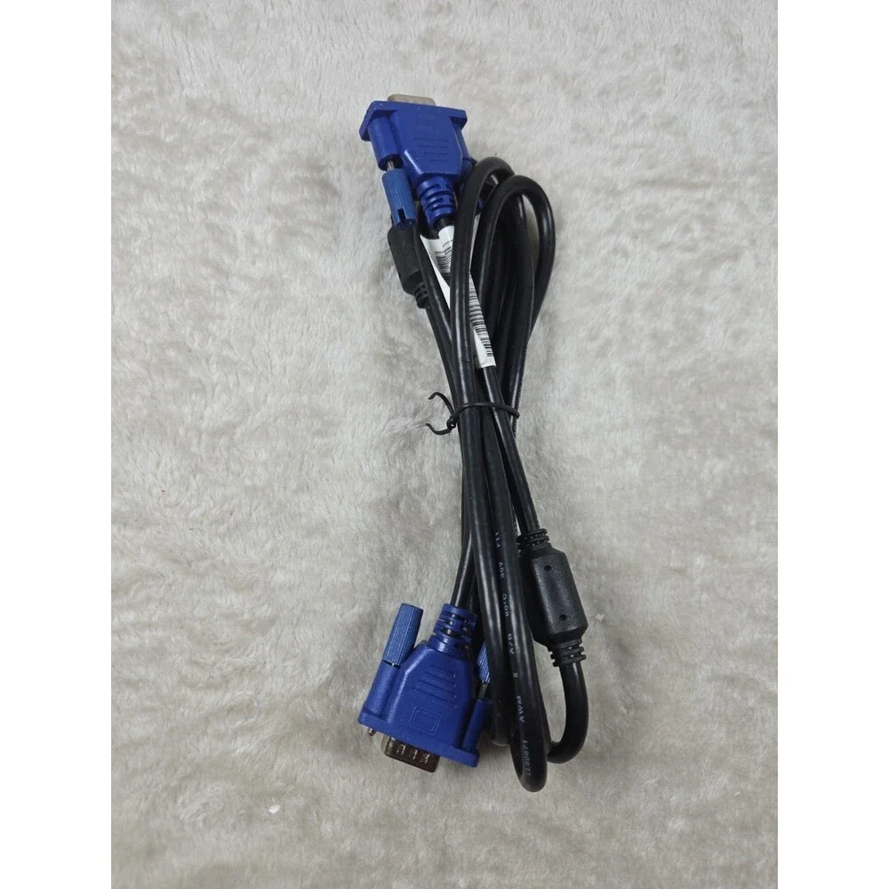 + 5FT 5' FT SVGA VGA Monitor Cable Male To Male M M for Computer TV 15 pin